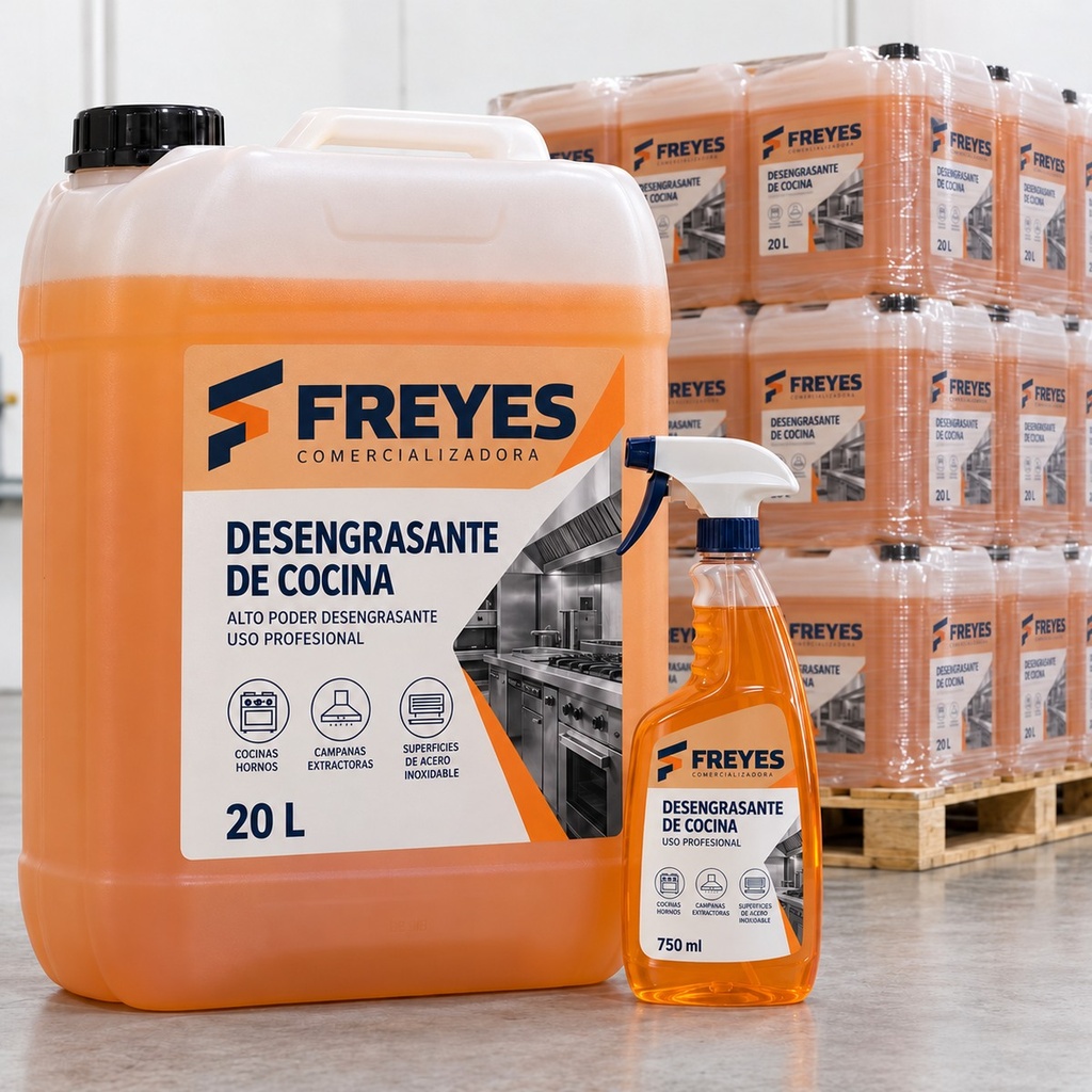 [FY-DESENGRASANTE-20] Desengrasante de cocina 20 l
