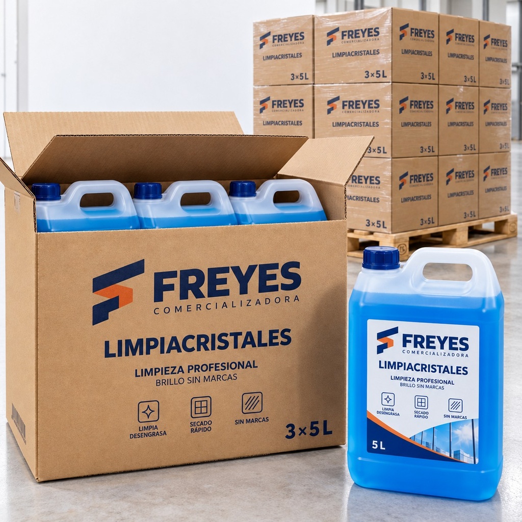 [FY-CRISTALES-5] Limpiacristales 5 l