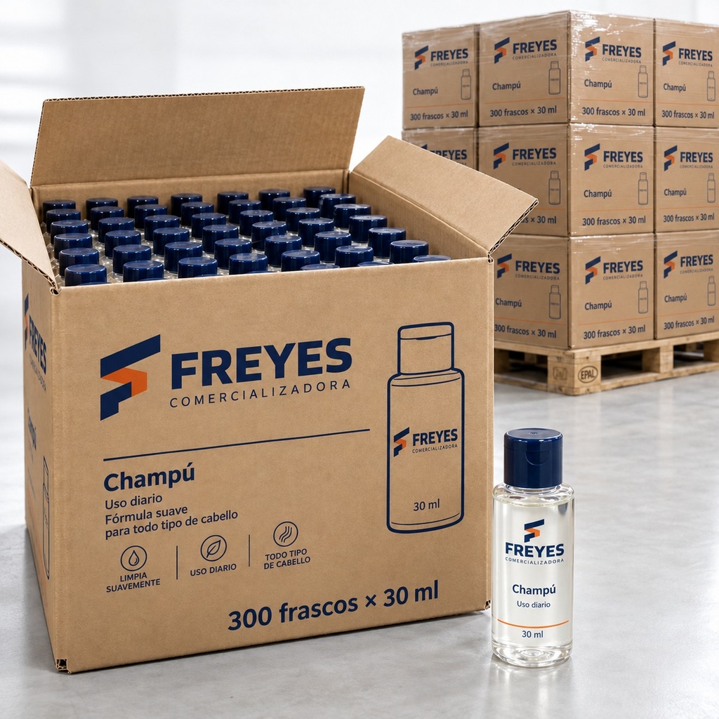 [FY-CHAMPU-HOTEL] Champú de cortesía 30 ml
