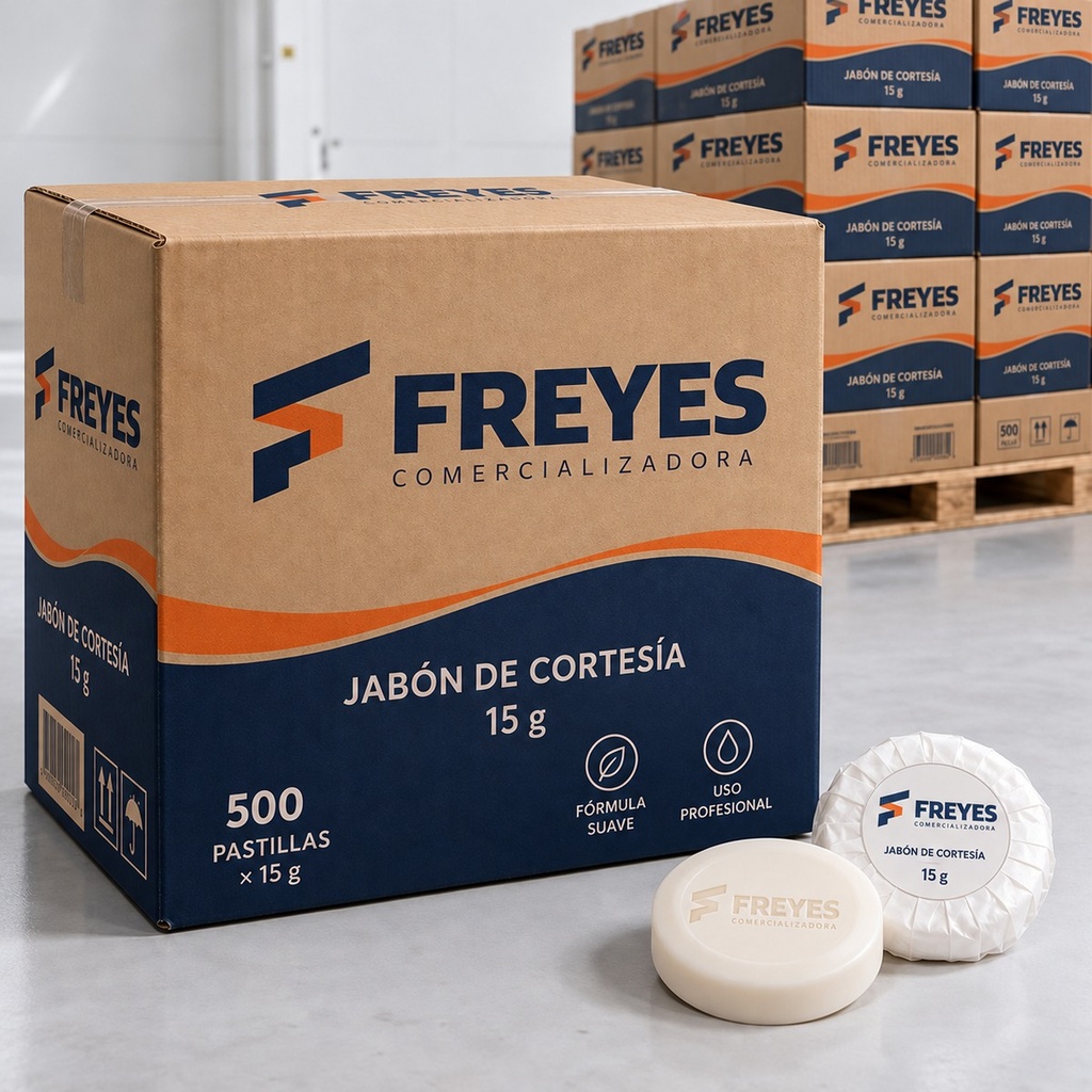 [FY-JABON-HOTEL] Jabón de cortesía 15 g