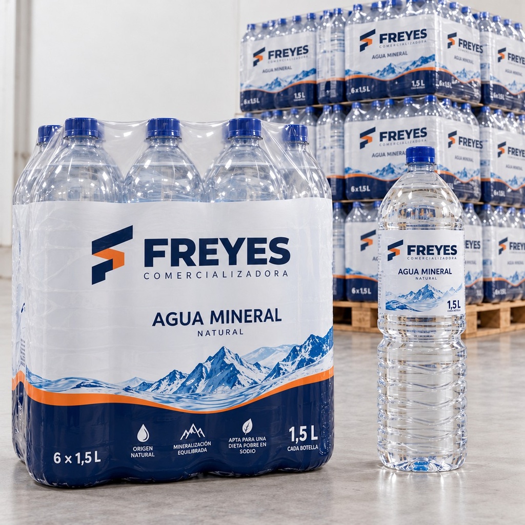 [FY-AGUA-MINERAL] Agua mineral 1,5 l