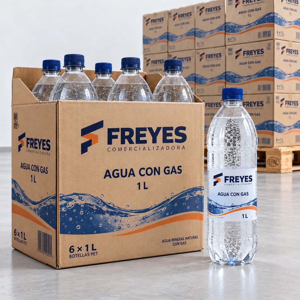 [FY-AGUA-GAS] Agua con gas 1 l