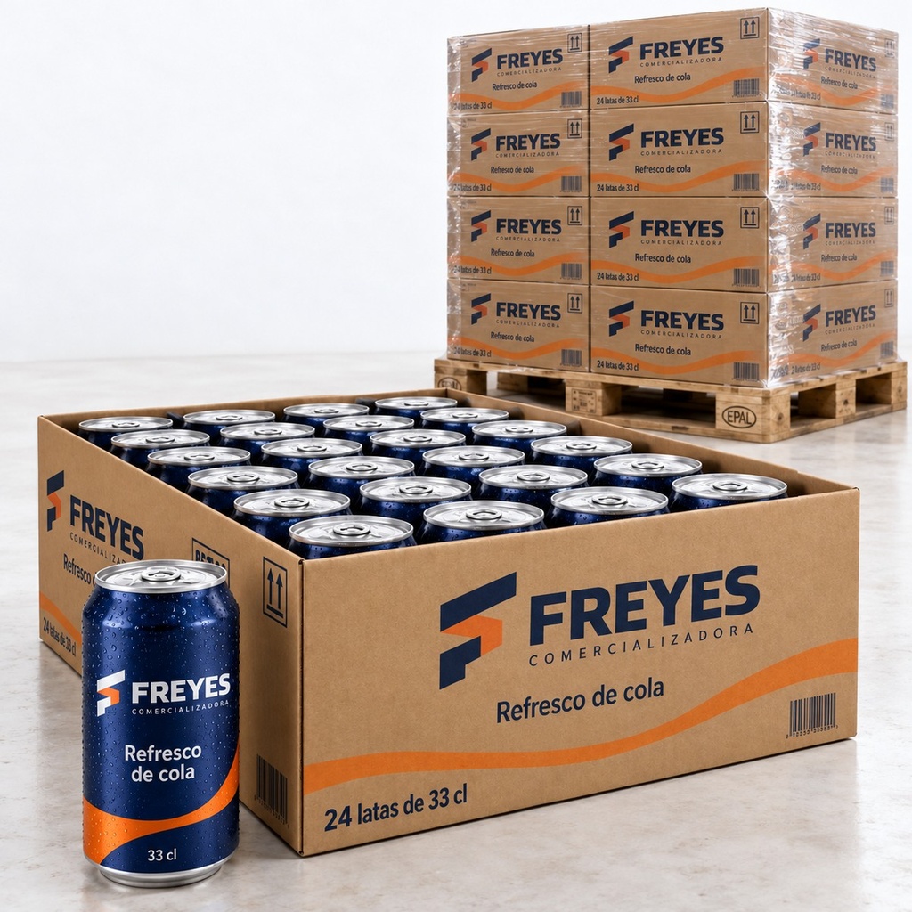 [FY-REFRESCO] Refresco de cola, lata 33 cl