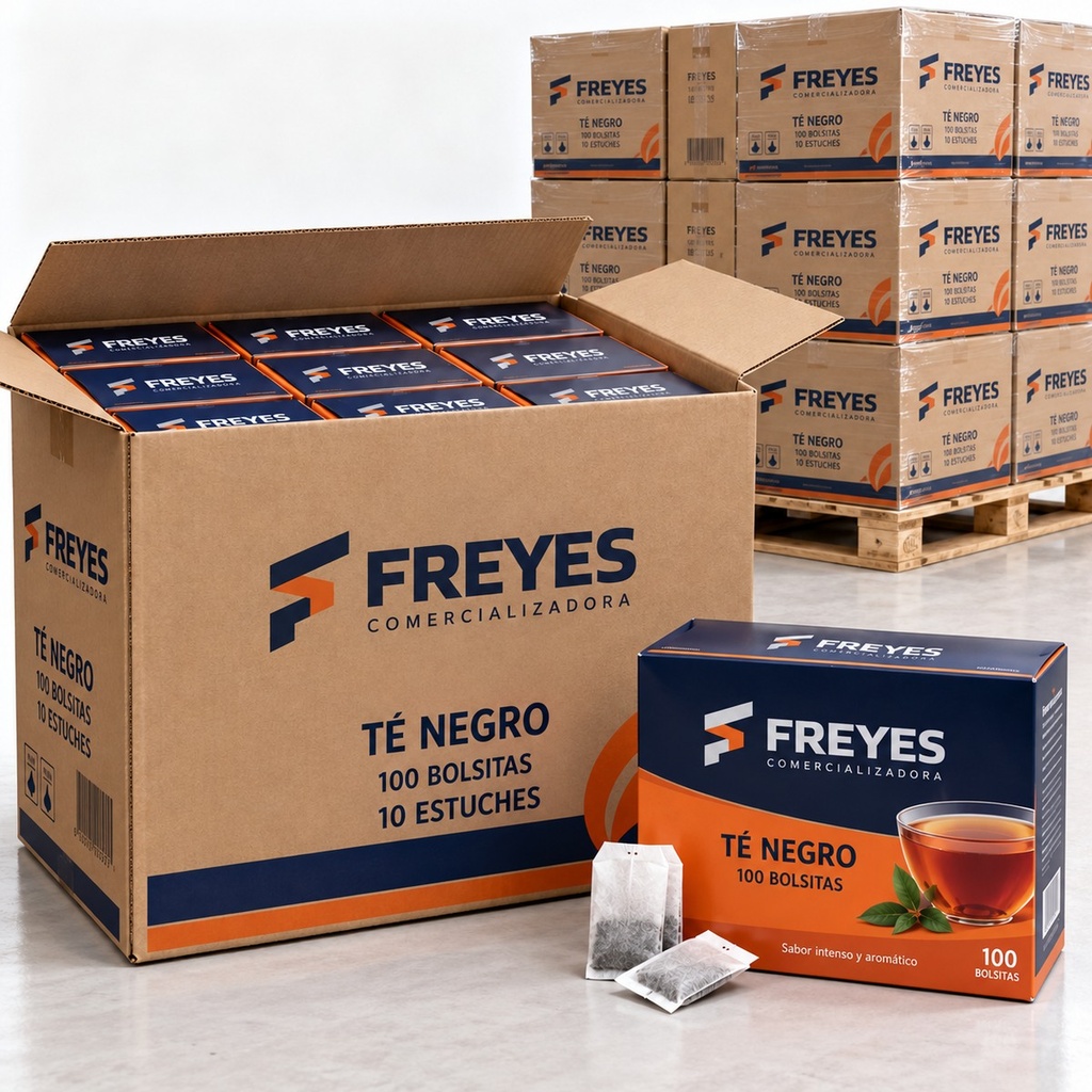 [FY-TE] Té negro, caja 100 bolsitas