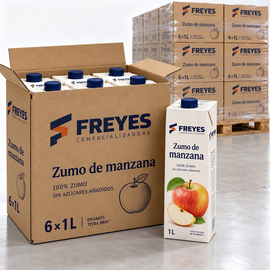 [FY-ZUMO-MANZANA] Zumo de manzana 1 l