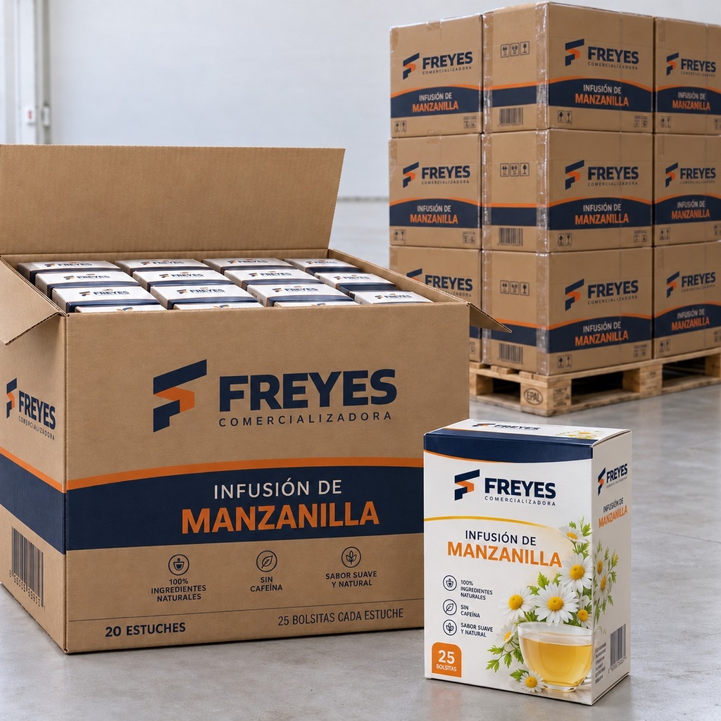 [FY-MANZANILLA] Infusión de manzanilla, 25 bolsitas