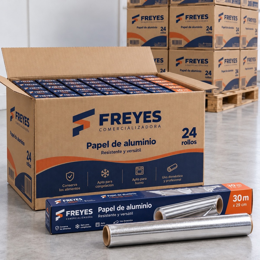[FY-ALUMINIO] Papel de aluminio 30 m
