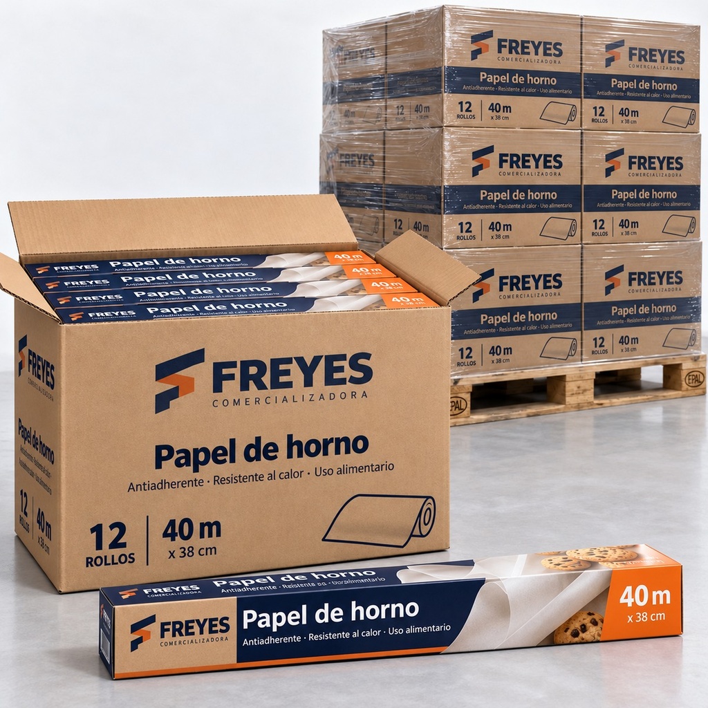 [FY-PAPEL-HORNO] Papel de horno 40 m