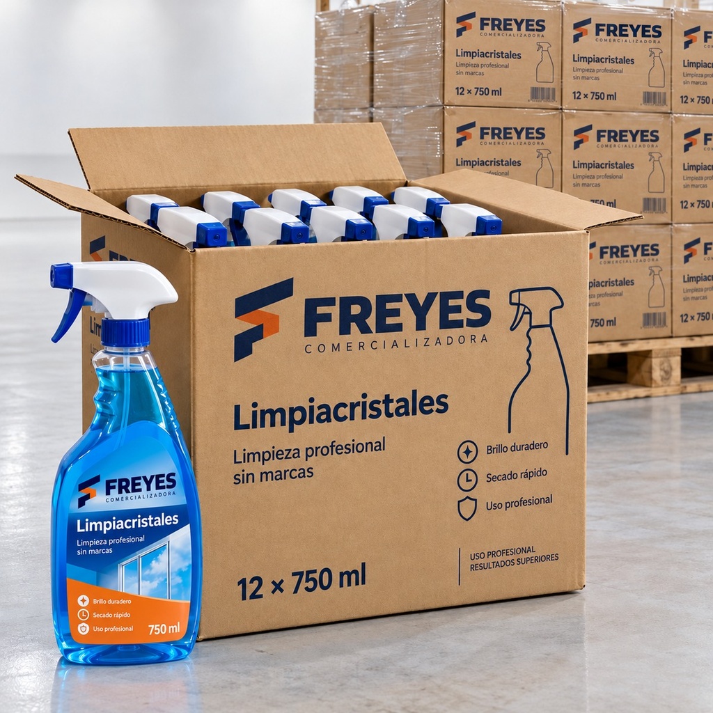 [FY-LIMPIACRISTALES] Limpiacristales 750 ml