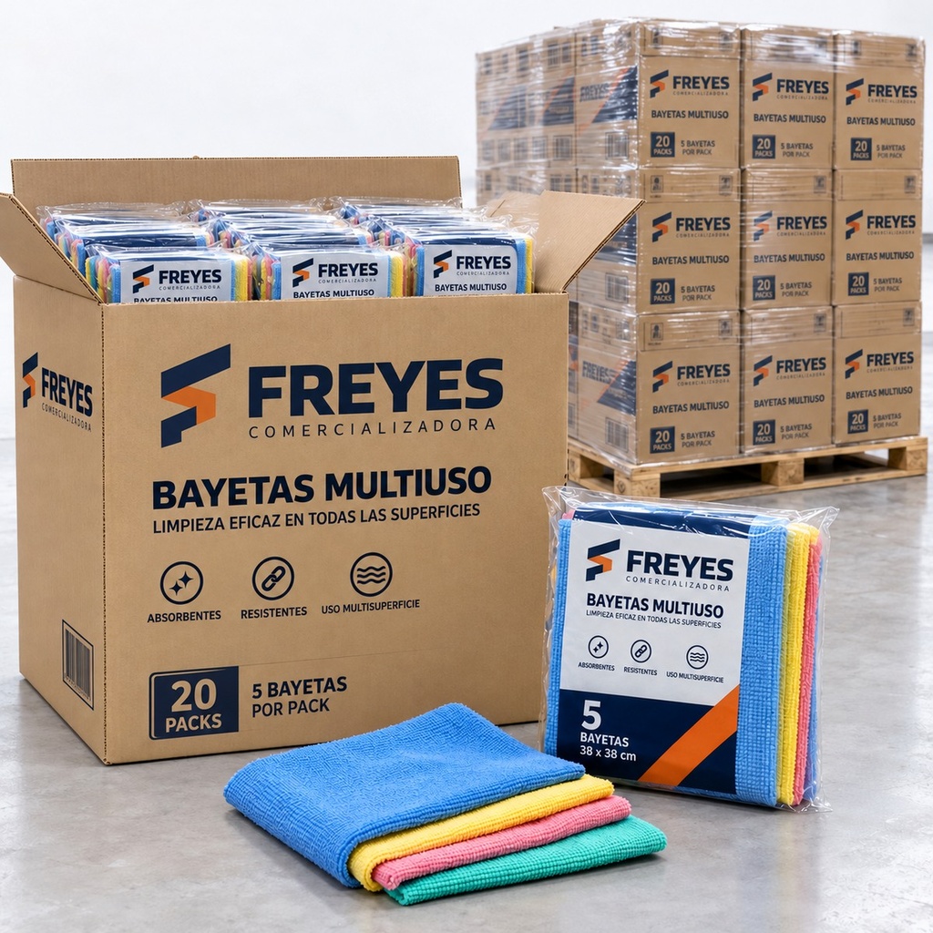 [FY-BAYETAS] Bayetas multiuso, pack 5