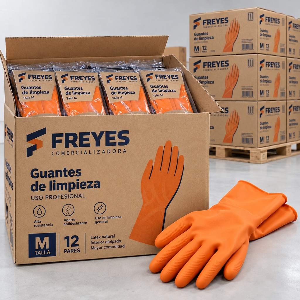 [FY-GUANTES] Guantes de limpieza, talla M (par)