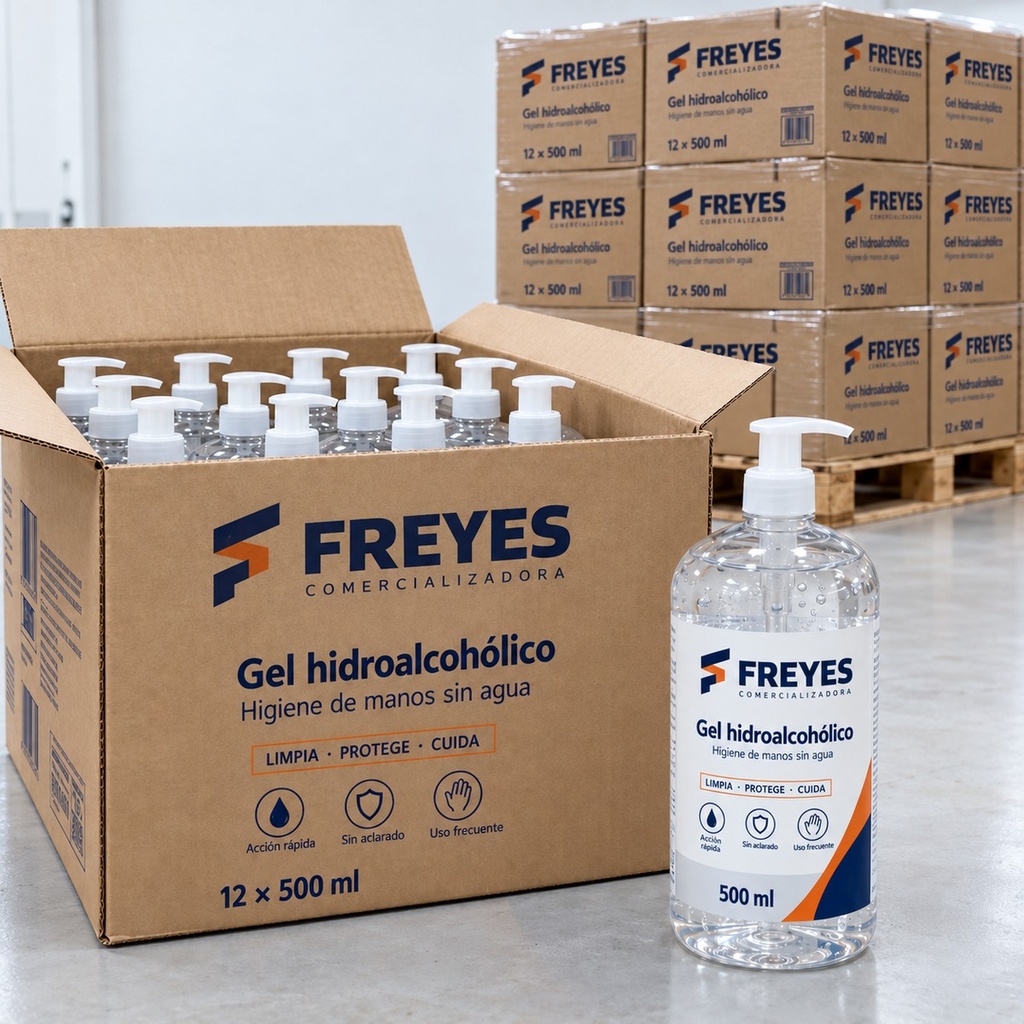 [FY-HIDROALCOHOLICO] Gel hidroalcohólico 500 ml