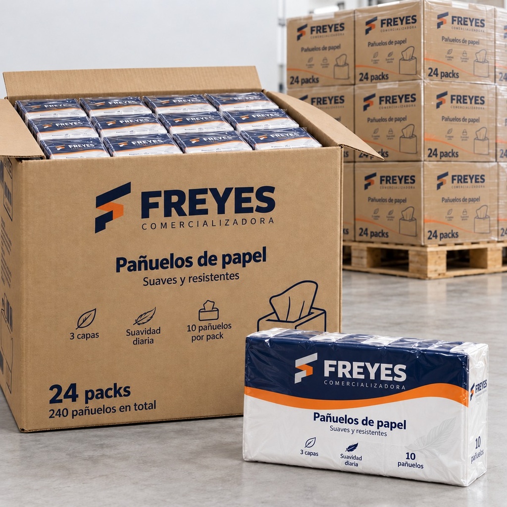 [FY-PANUELOS] Pañuelos de papel, pack 10