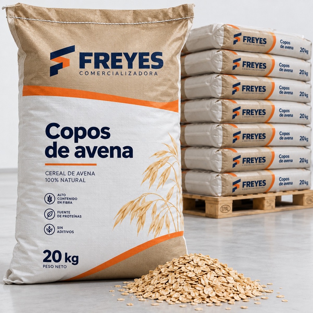 [FY-AVENA-20] Copos de avena 20 kg