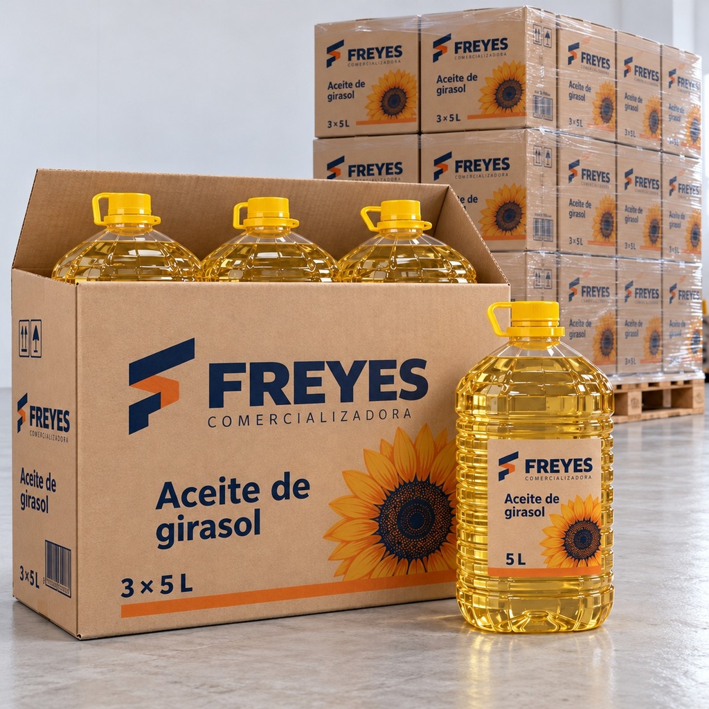 [FY-GIRASOL-5] Aceite de girasol 5 l