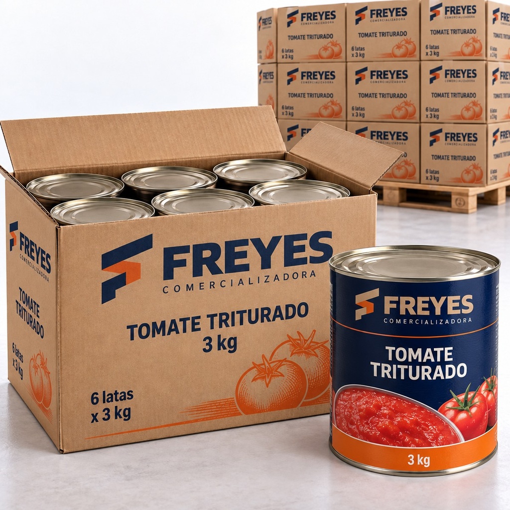 [FY-TOMATE-3] Tomate triturado 3 kg