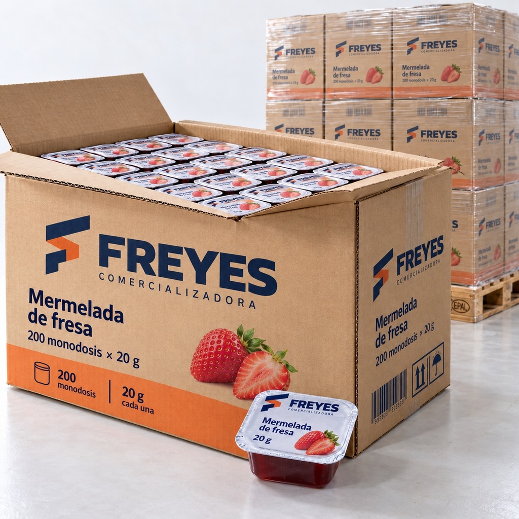 [FY-MERMELADA] Mermelada de fresa 20 g
