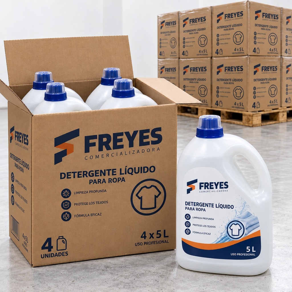 [FY-DET-ROPA] Detergente líquido para ropa