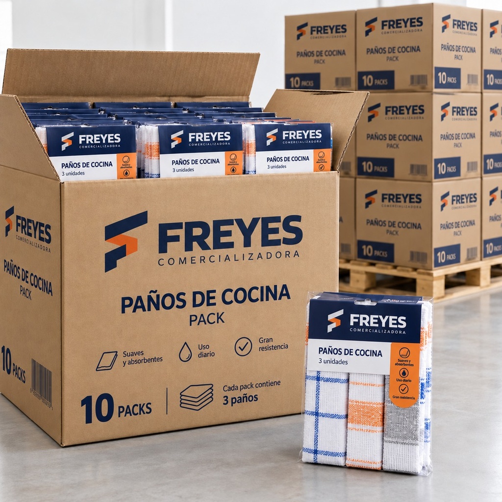 [FY-PANOS] Paños de cocina (pack)